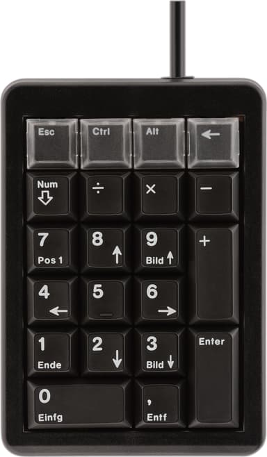 Cherry Keypad Numeric Slim USB Black 