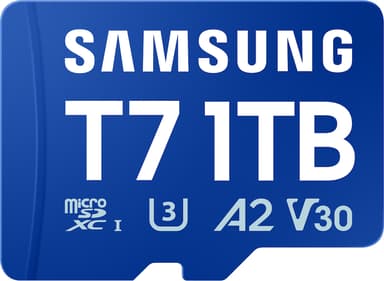 Samsung T7 microSD card 1000GB MicroSDXC UHS-I