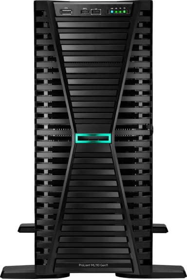 HPE ProLiant ML110 Gen11 server Tower (4,5U) Intel® Xeon® Silver 4510 2,4 GHz 64 GB DDR5-SDRAM 1000 W
