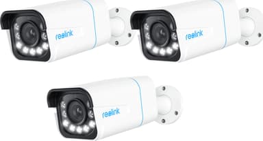 Reolink P430 4K 8MP Smart PoE Bullet Utendørskamera 3-Pack 
