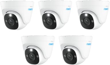 Reolink P344 12MP Turret PoE IP-Kamera 5-Pack