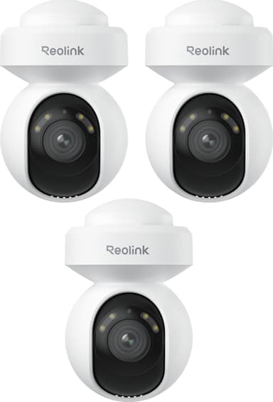 Reolink E Serien E1 8MP PTZ PoE IP Kamera 3-Pack