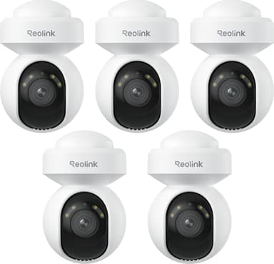 Reolink E1 OUTDOOR 8MP PTZ POE CAMERA 5-PACK 