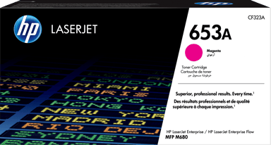 HP Toner Magenta 653A 16.5K - CF323A 