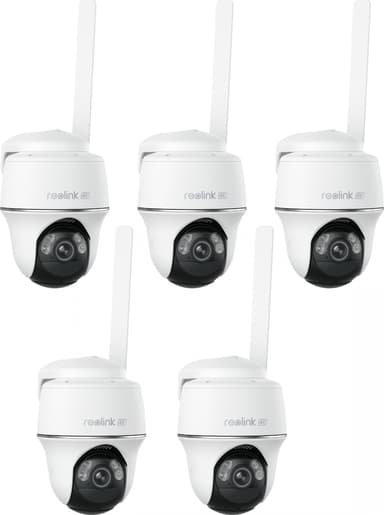 Reolink Go Series G440 Kupoli 4K IP-Kamera 5-Pakkaus