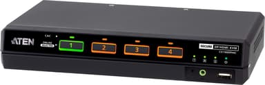 Aten CS1184DPH4C-AT-G KVM-bryter Svart 