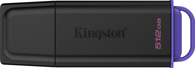 Kingston DataTraveler Exodia G2 512GB USB-A Zwart, Violet