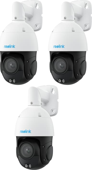 Reolink P850 SMART 4K PTZ POE CAMERA 3-PACK 