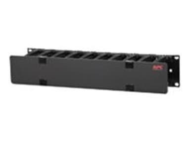 APC Horizontal Cable Manager Single-Sided with Cover 