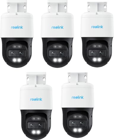 Reolink TrackMix Serie P760 4K 8MP PTZ PoE 5-Pack