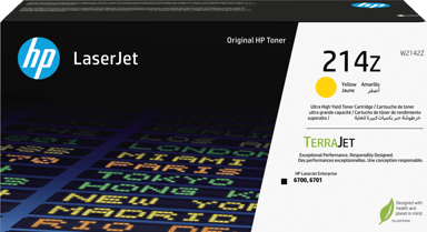 HP Toner gul 214Z 26K - Color LaserJet 6700dn/6701dn