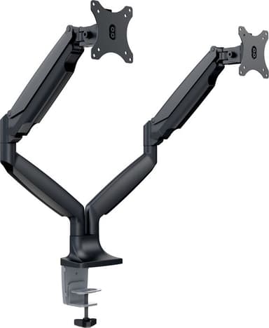 Multibrackets M Deskmount Spring Dual 15"-27" Sort 