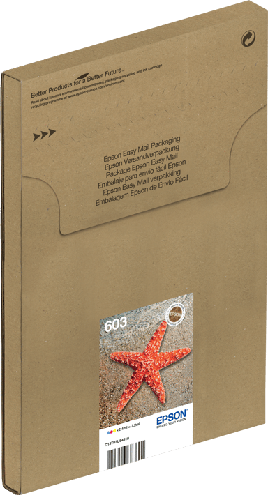 Epson Muste Monipakkaus 3-Color 603 Easy Mail Packaging 