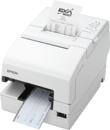 Epson TM-H6000V USB/RS232/LAN Cutter White 