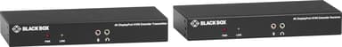 Black Box KVX KVM Extender (Incl. 2 SFP's) - SM Fiber 4K DP 