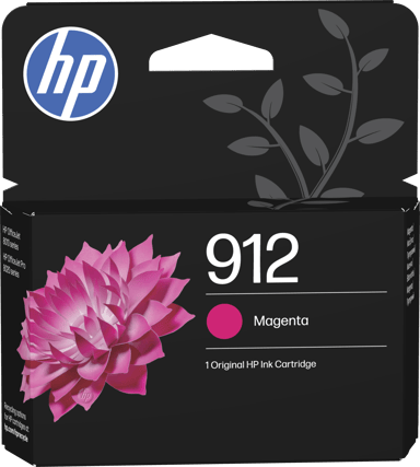 HP Muste Magenta 912 315 Pages - OfficeJet Pro 8022/8024/8025 