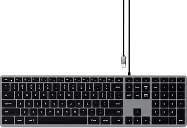 Satechi Slim W3 Ledningsført Engelsk Tastatur