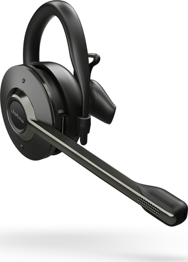 Jabra Engage 75 Convertible Mono Alcatel-Lucent, Cisco, Microsoft, Unify, Skype Zwart
