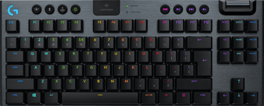 Logitech G 920-009520 toetsenbord Gamen RF-draadloos + Bluetooth QWERTY US International Koolstof Bedraad Logitech GL Linear US International