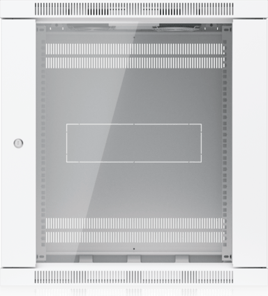 Ubiquiti 19 " Rack Cabinet 12 U 60 cm med glassdør