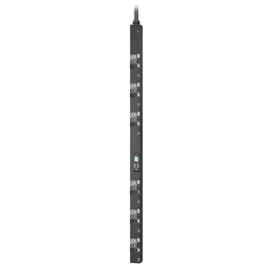 APC NetShelter Rack PDU Advanced Switched Metered, 0U, 3 Phase, 415V, 69.0kVA 100A, 36 Outlets strømdistribusjonsenhet (PDU) 18 AC-utganger Svart 
