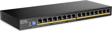Zyxel GS1100-16EPS 16-porters Gigabit Slim PoE-switch
