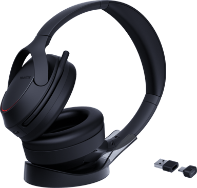 Yealink BH78 incl Stand Stereo USB-A, USB-C Svart