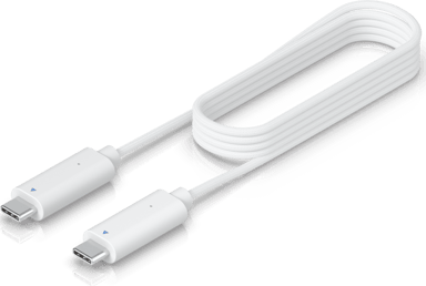 Ubiquiti UACC-AI-Theta-Audio-Cable-1M USB-kaapeli USB C Valkoinen 1m 1m USB-C USB-C Valkoinen