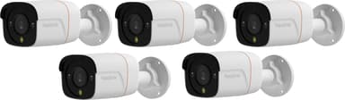 Reolink Pro RP-PCB12M 12 MP Ultra Bullet HD Ai PoE-kamera 5-pack