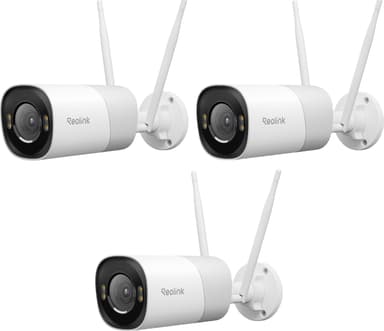 Reolink Pro RP-WCB8MZ 8 MP Ultra HD WiFi Ai-kamera 3-pack