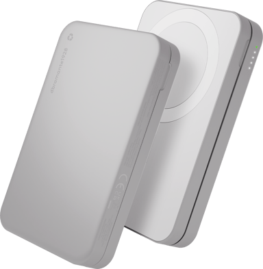 dbramante1928 re-charge Powerbank 3in1 Qi 8000mAh Aluminium, Gjuten aluminium