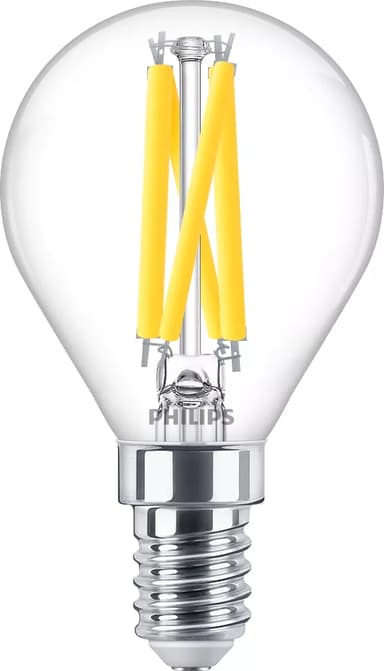 Philips LED E14 Globe Clear 3.4W (40W) 470 Lumen 