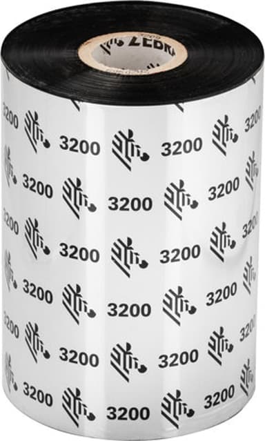 Zebra Färgband 3200 Wax/Resin 110mm 450m 6-Pack 
