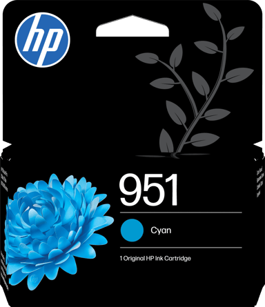 HP Muste Syaani No.951 8ml - Oj 251Dw/276Dw 
