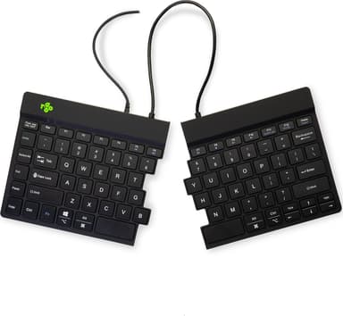 R-Go Tools Split Ergonomic Kablet US Engelsk Tastatur