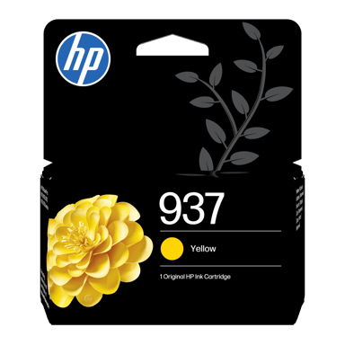 HP Ink Yellow 937 - OfficeJet Pro 9110/9120/9130 