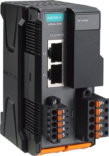 Moxa ioThinx 4510-T modulär fjärr-I/O-adapter, hög temperatur