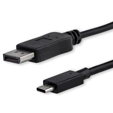 Startech USB C to DisplayPort Adapter Cable 1m DisplayPort USB-C Svart