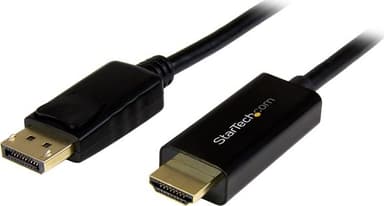 Startech DisplayPort to HDMI Adapter Cable 3m DisplayPort HDMI Musta