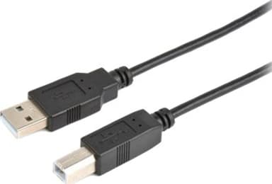 Prokord USB-kabel 3m USB-A USB-B Svart