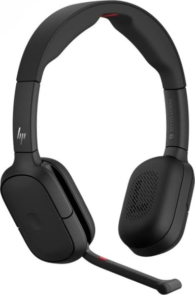 Hp Poly Focus 625 Stereo Bluetooth Headset Stereo Musta