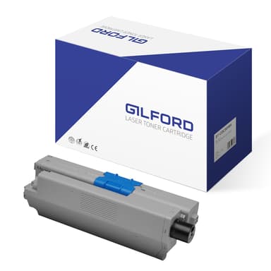 Gilford Toner Svart 2.2K - C301/C321/Mc332 - 44973536 