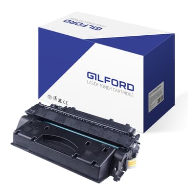Gilford Värikasetti Musta 6,5K Pages - P2055 - Ce505x 