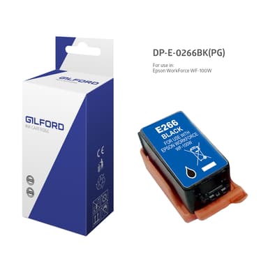 Gilford Inkt Zwart 266 - Wf-100W - C13t26614010