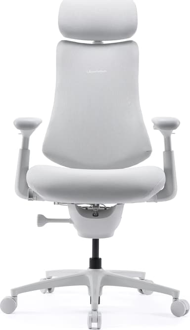 Libernovo Omni Pro dynamisk ergonomisk stol 48 cm Glacier White 