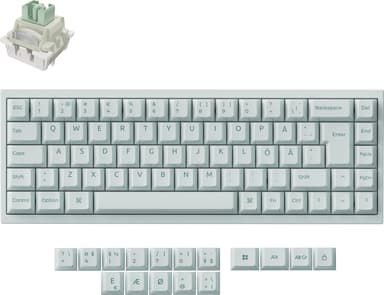 Keychron Q16 HE Ledningsført Keychron Ultra-fast Lime Nordisk Tastatur
