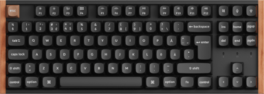Keychron K8 HE Special Edition Kablet og trådløs Gateron 2.0 Purple Magnetic Nordisk Tastatur