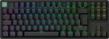 Keychron K8 HE Kablet og trådløst Gateron 2.0 Purple Magnetic Nordisk Tastatur