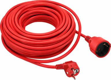 Prokord DPCSCHEXT100R strömkablar Röd 10 m CEE7/7 CEE7/4 10m CEE7/7 CEE7/4 Röd