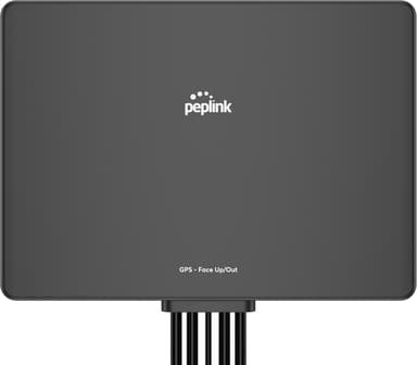 PEPLINK Slim 40G indendørs mobil/GPS-antenne sort
